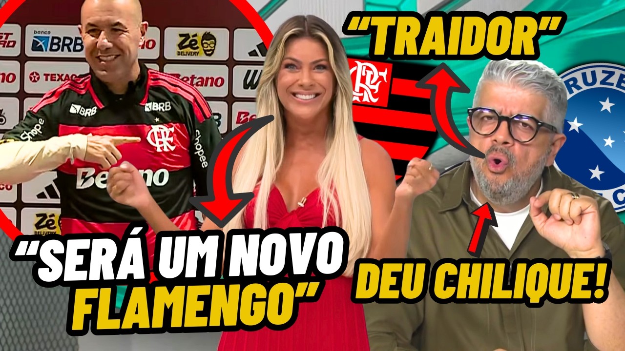 OLHA COMO FOI a REAÇÃO do JOGO ABERTO a APRESENTAÇÃO do LEONARDO JARDIM NOVO TÉCNICO do FLAMENGO!
