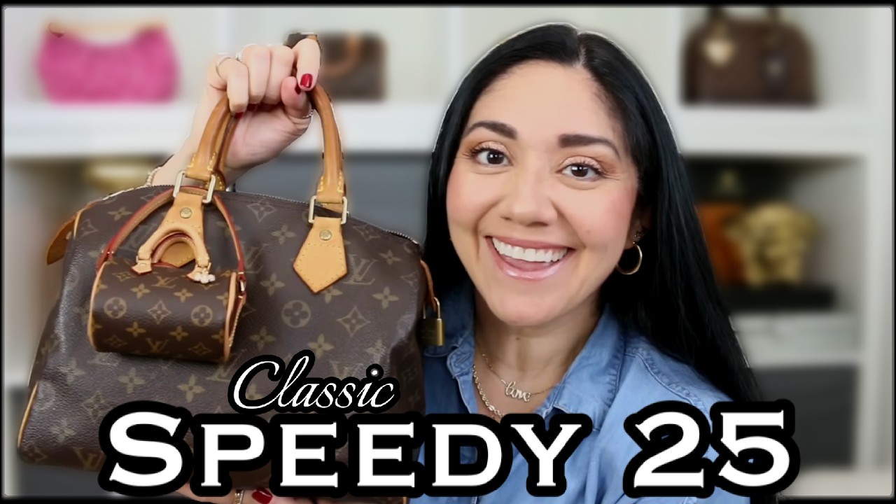 Louis Vuitton Speedy 25 Classic Chat, Charms & WIMB ♥️ - YouTube