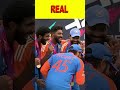 Free Fire champion walk emote Vs Rohit Sharma Real emote || #freefire #shorts