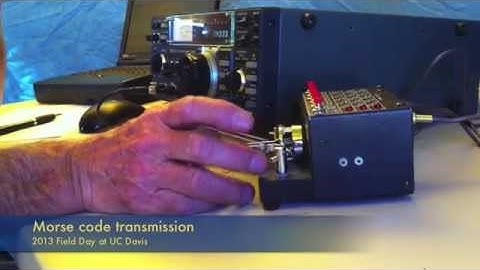 Ham Radio at UC Davis Uses Morse Code