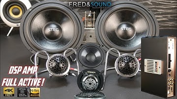 AUDIOSYSTEM ADSP6 VS STEG ST650C + SQ30 3WAY ACTIVE (FNS)