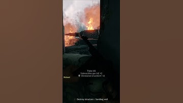 Infantry Vs. Automatic Machine Gun ~ Enlisted Gameplay