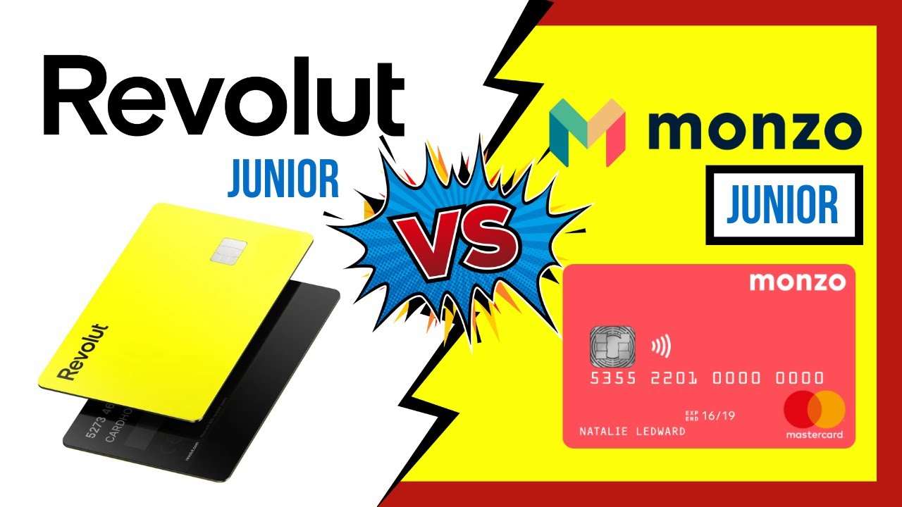 💳 REVOLUT JUNIOR vs MONZO Review: How To Get a Free Junior Debit Card ❓ 【 Card for Under 18 ❓ 】💲