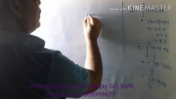 3.( b) Properties of Definite intergration| k.c sinha,book ex:-21.1|By Sanjay Sir ,Barh.