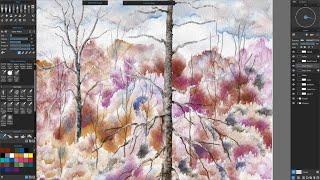Spontaneous Watercolor 100%