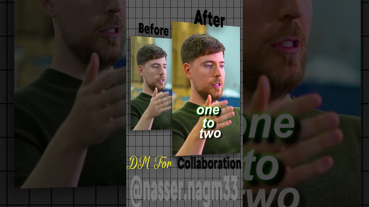 Before & after Editing