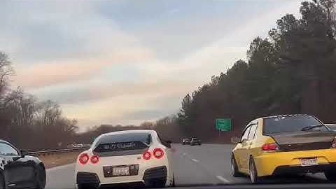 Nissan GTR 1,000  WHP 😱 VS EVO 1,000 WHP 😱#maryland USA😧❌🚨