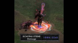 Echoing Strike D2R RotW Busted Physical Damage
