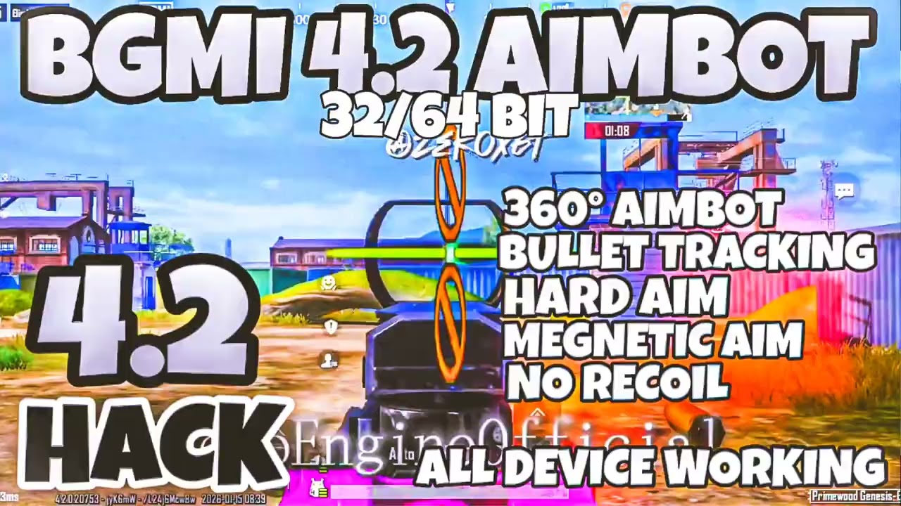 BGMI 4?2 MAX DAMAGE CONFIG FILE HACK | BGMI 4.2 ANTTINA ESP HACK | BGMI 4.2 NO RECOIL OBB HACK 