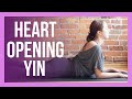 Yin Yoga for your HEART 💗 Emotional Healing Upper Body Yin - NO PROPS