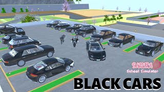 BLACK CARS - SAKURA SCHOOL SIMULATOR