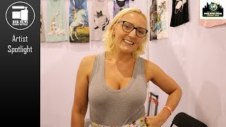 Brittnee Braun at Wizard World Comic Con Philadelphia 2017 | Artist Spotlight
