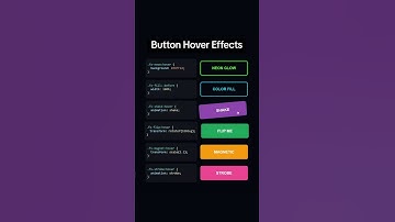 Button Hover Effects con HTML y CSS🔥