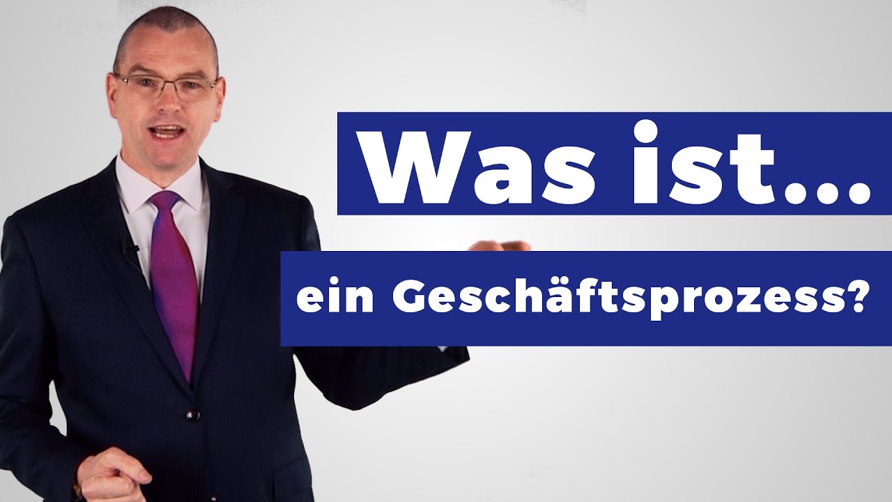 abläufe reinigen Was ist ein Geschäftsprozess? (Kurze Erklärung)