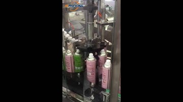 Full Automatic Spray Nozzle Pressing Machine for Aerosol Filling Line