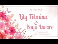 Live  the wedding lily telmina  bayu isworo