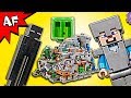 Lego Minecraft The MOUNTAIN CAVE 21137 Speed Build