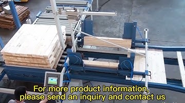 Saifan SF8010 Automatic Wood Timber Stacker Machine