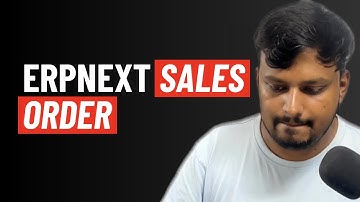ERPNext Sales Order Explained | Step-by-Step Guide (Pharma ERP Example)