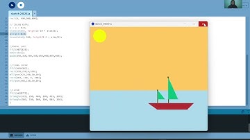 MEMBUAT OBJEK BERGERAK MENGGUNAKAN APLIKASI PROCESSING