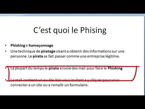 Vidéo: Comment Se Protéger Du Phishing