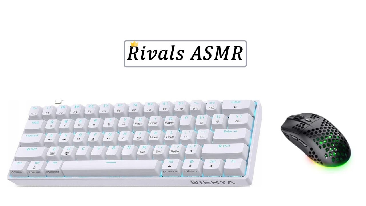 ASMR keyboard and mouse in Rivals | Rivals Roblox - YouTube