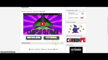 [1.6.2] How to Install Minecraft Hacked Clients (Obsidian!)