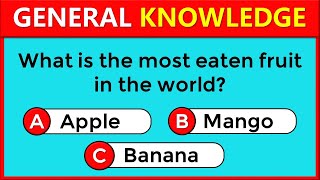 General Knowledge Quiz Trivia | Can You Answer All 30 Questions Correctly?#challenge 27