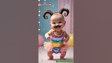 Viral Baby Dance with Chicken & Banana! 👶✨#chickenbananadance #babydancevideos #babylaughs #aishorts