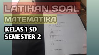 PART 1 PEMBAHASAN SOAL MATEMATIKA KELAS 1 SD SEMESTER 2