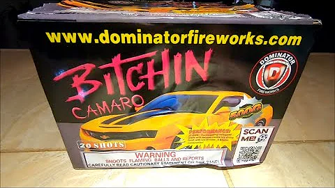 Bitchin Camaro By Dominator Fireworks