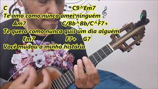 APRENDA Como nunca amei ninguém Exaltasamba CIFRA ORIGINAL E SIMPLIFICADA