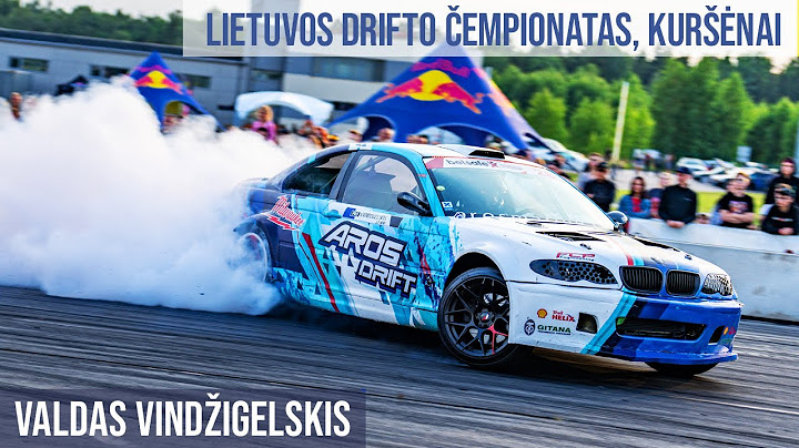 Valdas Vindžigelskis Lietuvos drifto čempionatas, 3 etapas, Kuršėnai
