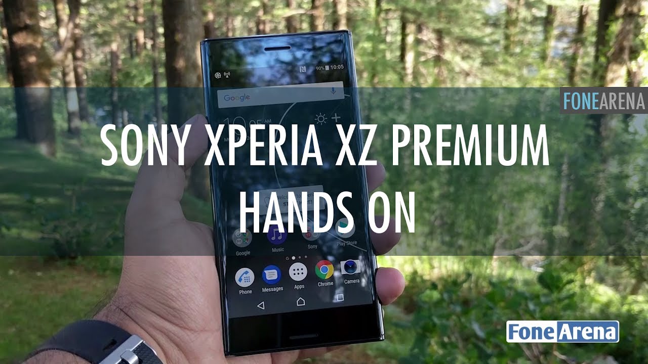Sony Xperia XZ Premium Hands On - youtube