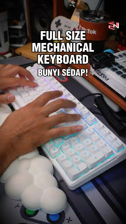 Full size keyboard dengan Tri mode! #zfnchannel #furycube #mechanicalkeyboard #gamingkeyboard