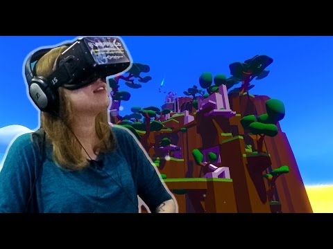 WindLands для Oculus Rift DK2 [КРЮКИ И МНОГО ПАДЕНИЙ!]