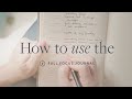 How to use the full focus journal  official tutorial