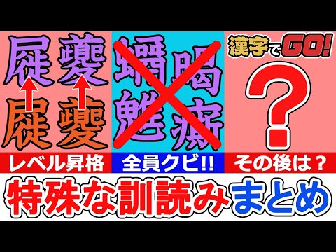 字通 漢字でGO!】特殊な訓読みの歴史を解説【字通訓】 - YouTube