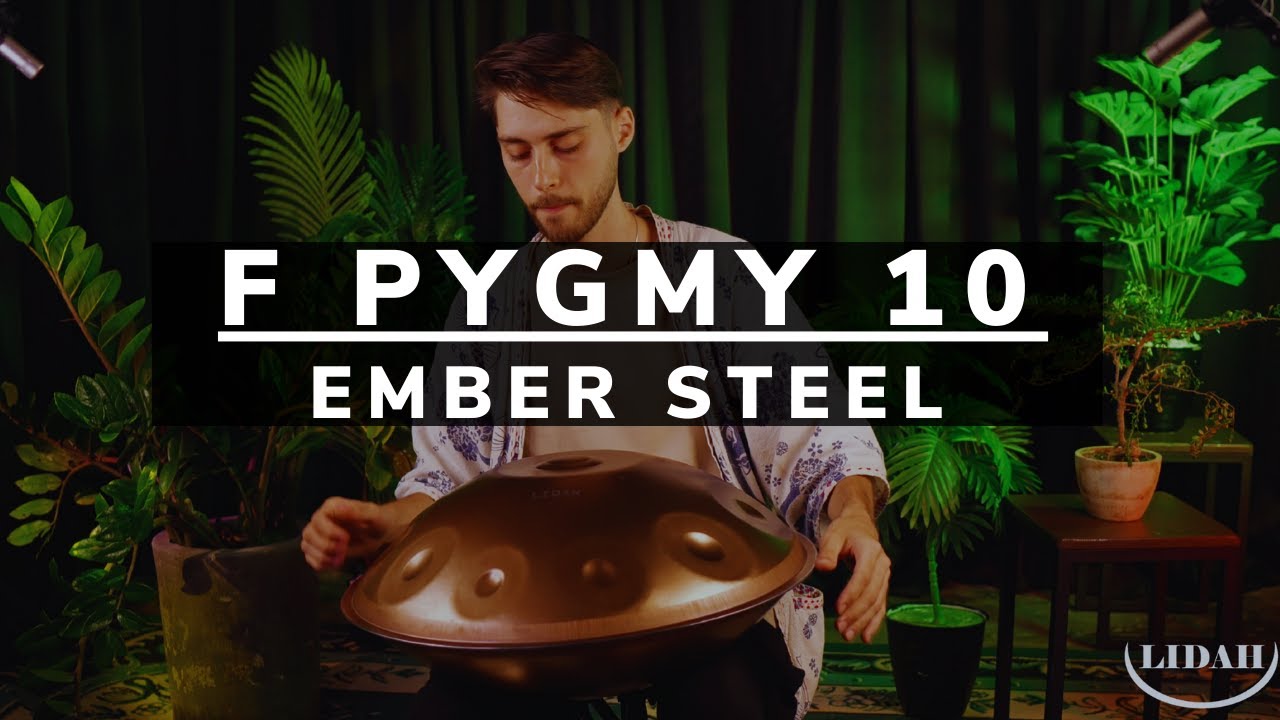 LIDAH® F Pygmy 10 - Ember Steel Handpan - Dany Rud