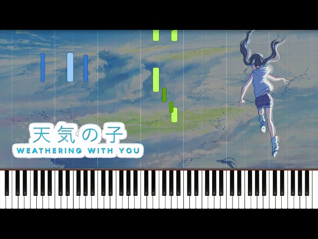 Weathering With You - Grand Escape Piano Cover (Tenki no Ko) 天気の子 グランドエスケープ | Sheet Music class=