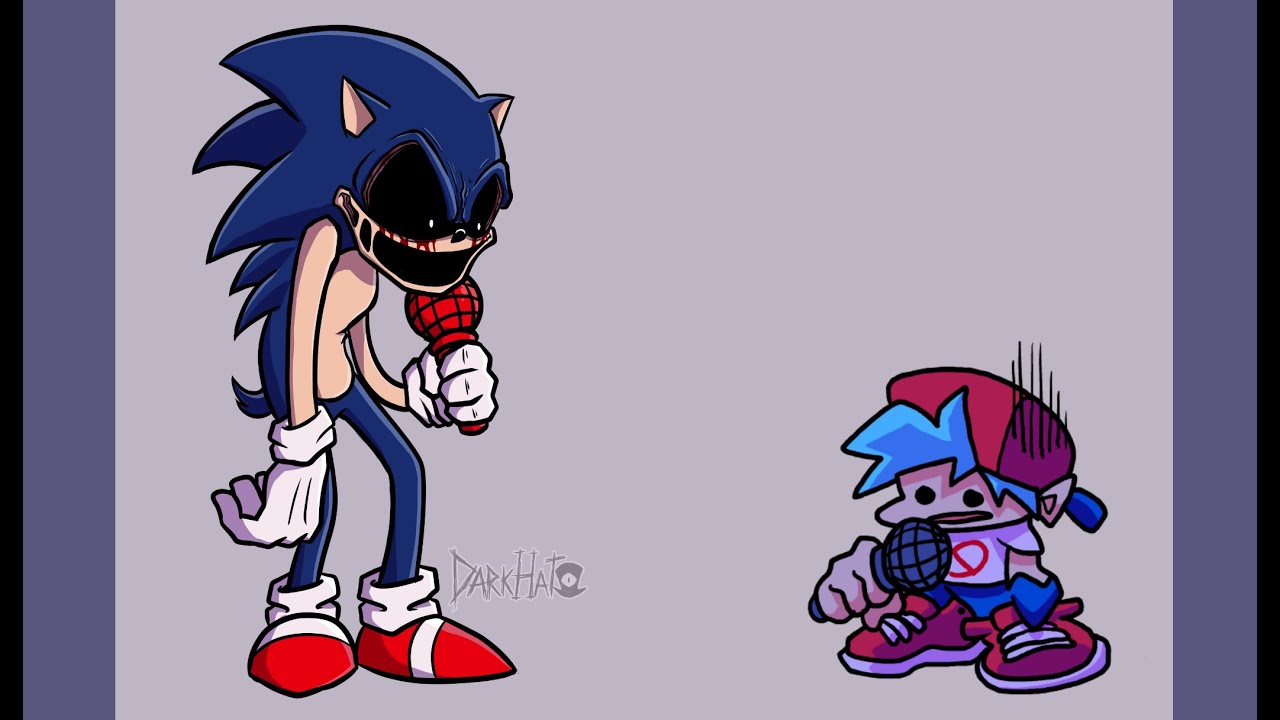 More finished Sonic.exe concept art : r/FridayNightFunkin