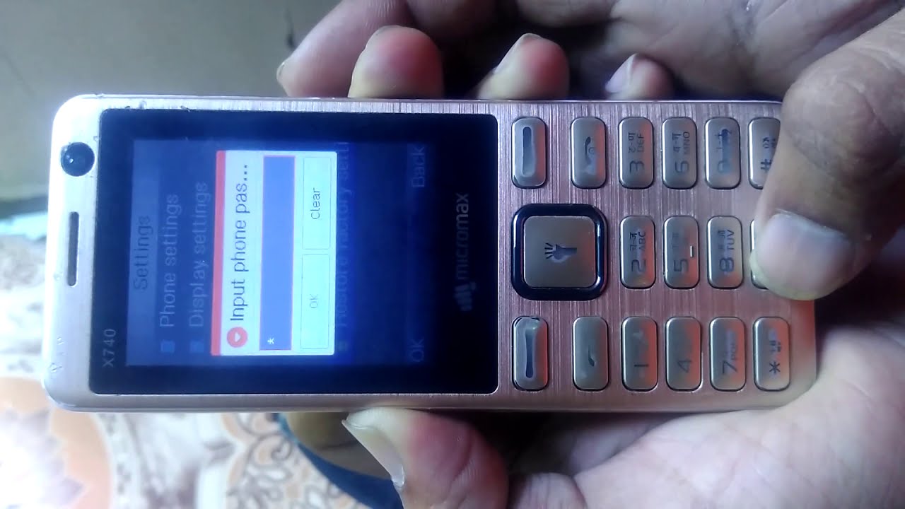 Micromax x740 аккумулятор
