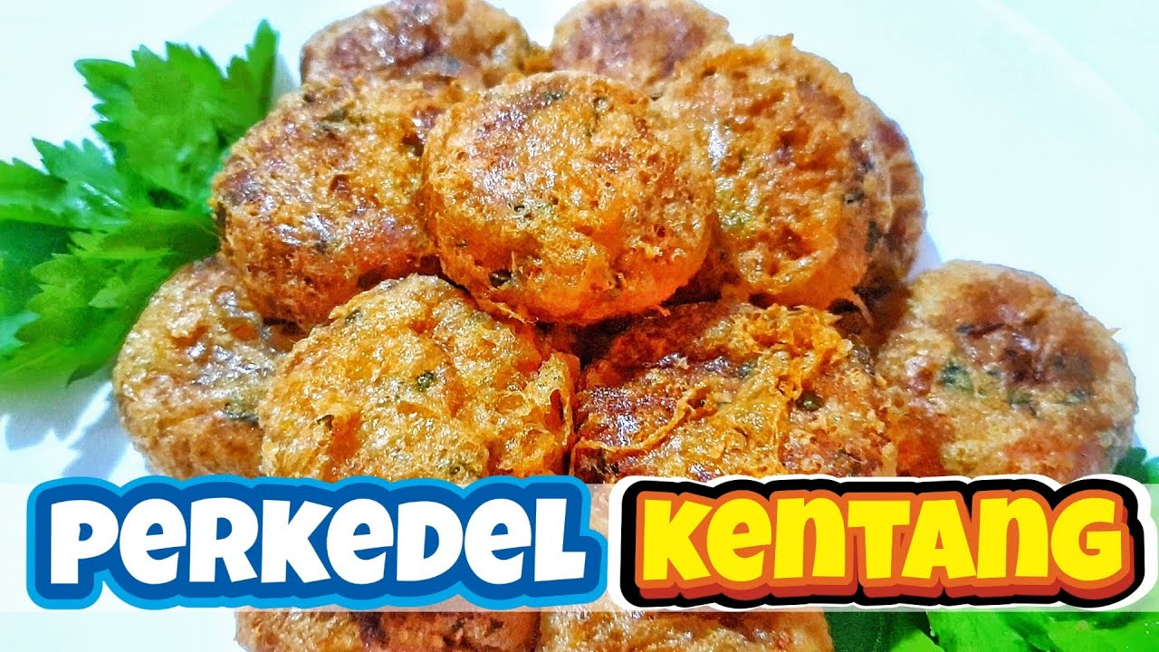 Cara Bikin Perkedel Kentang Resep Perkedel Kentang Anti Gagal Youtube