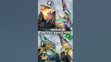 Insane Unique reload animations in CODM