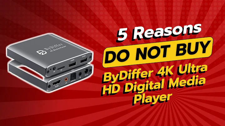 DON'T BUY ByDiffer 4K Ultra HD Media Player Until You Watch This! ⚠️📺