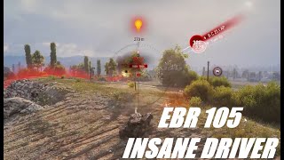 EBR 105 Light Tank - Insane driver 2 kills - Fishermans Bay Tier 10 - World of Tanks