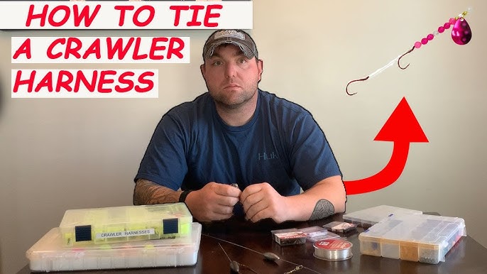 How To Tie Crawler and Harness Rigs for Walleye 