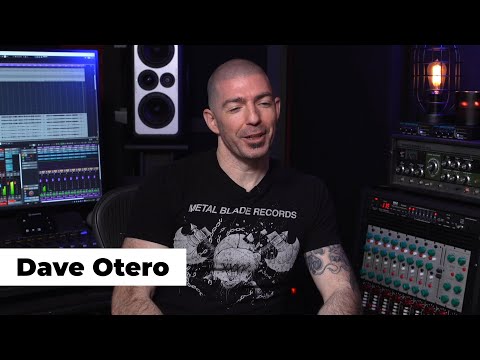 Heaviness is setting up the moment, dirge or blast, Dave Otero