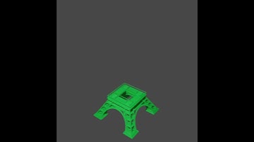 3D printing Eiffel tower in Blender