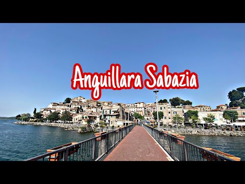 Italy trip - Beautiful village in Italy (Anguillara Sabazia) #travel #anguillarasabazia